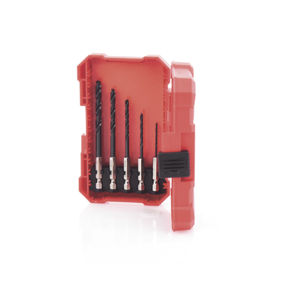 Juego de Puntas y Brocas / 18 Piezas / Entrada Hexagonal 1/4" / PH, Torx, Cuadradas / Brocas 2-6 mm / Estuche Organizador - Image 5