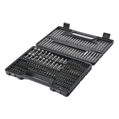Juego de Puntas para Taladro / 208 Piezas / Entrada Hexagonal 1/4" / Acero Cr-V / Soporte Magnético con Liberación Rápida / Extensor Incluido / Estuche Organizador - Image 2