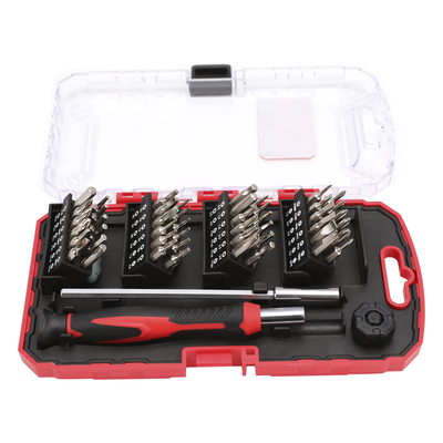 Juego de Desarmadores de Precisión / 51 Piezas / Acero Cromo-Vanadio / Extensor 115 mm / 48 Puntas Intercambiables / Estuche Plástico - Image 4