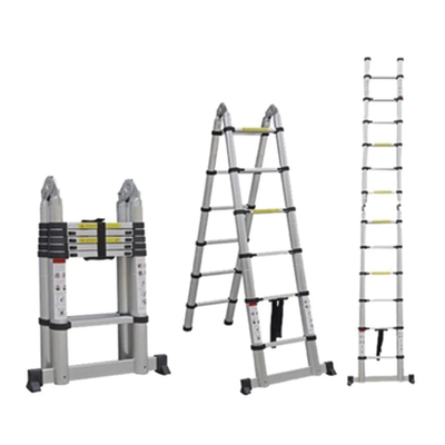 Escalera Telescópica / Aluminio / Tipo Tijera / 3.8 m (12.5 ft) / 150 kg / Plegable - Image 2
