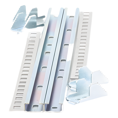 Herrajes de Fijación para Gabinete / Acero Galvanizado / Sujeción 600 mm / Poste hasta 152.4 mm (6') / Ancho Gabinete 600 mm - Image 4
