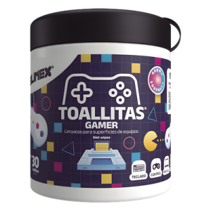 Toallitas de Limpieza / Antiestáticas / Antibacteriales / 30 Unidades / Aroma Chicle Toallitas de Limpieza / Antiestáticas / Antibacteriales / 30 Unidades / Aroma Chicle
