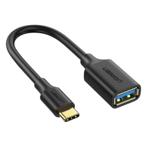 Adaptador OTG USB-C a USB-A / USB 3.0 5 Gbps / Cable 15 cm / Conectores Chapados en Oro / Triple Blindaje Adaptador OTG USB-C a USB-A / USB 3.0 5 Gbps / Cable 15 cm / Conectores Chapados en Oro / Triple Blindaje