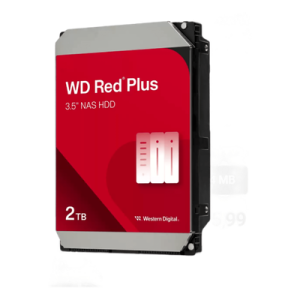 Disco Duro NAS / 2 TB / 3.5″ / 5400 RPM / CMR / 175 MB/s / NASware / RAID hasta 8 Bahías / MTBF 1M Horas